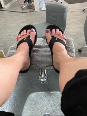 My new toes are gorgeous!