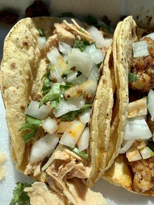 Chicken taco