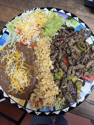 Fajita plate