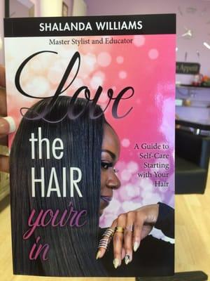 Get the book! - and then come here to Take care of your hair...Faire Belle Salon in Lancaster