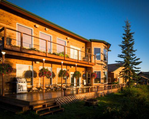 Gallery Lodge back deck