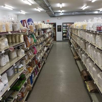 Not much in the way of ambiance, but I am a huge fan of the Winona Flour that is stocked at this store.