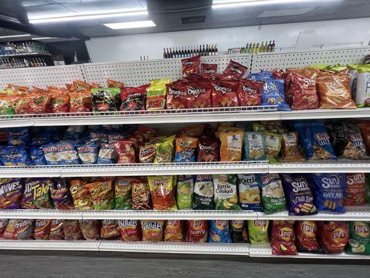 Chips section