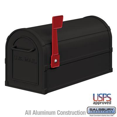 Heavy Duty Rural Mailbox - Black