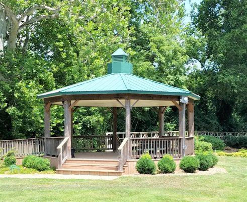 Gazebo near the entrance of the  park