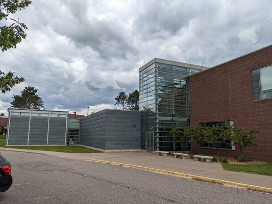 Entrance to the De Vos Art Museum