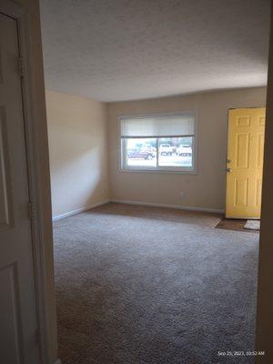 2 Bedroom 1 Bath - Living Room