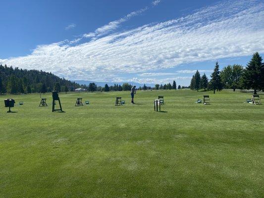 Driving range of Eagle Bend