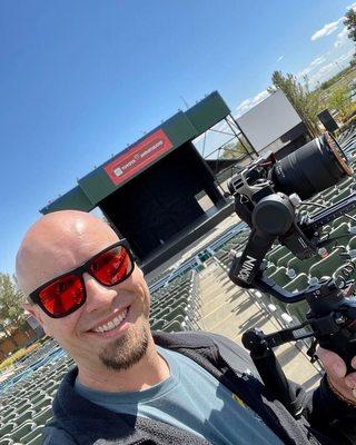 Toyota amphitheater in Wheatland