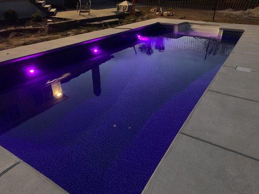 LED Pool Light installation Bucks County