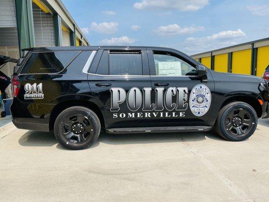 2022 Chevrolet Tahoe PPV - Built for Somerville (Tx) Police Department