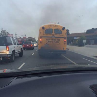 Would you want to be driving behind this bus? 4.22.14