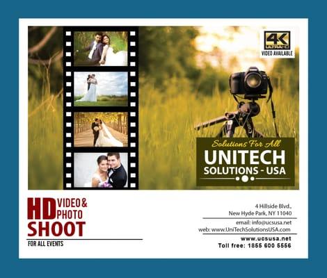 HD photo and Video- Call UniTech Photos - 855 600 5556