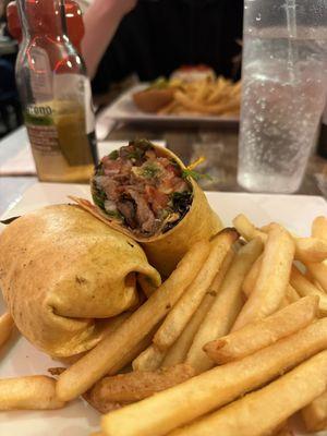 steak avocado wrap