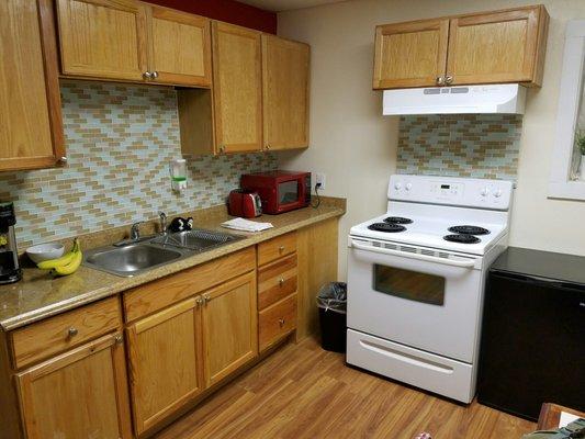 Nice kitchen area