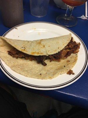 Taco de cochinita pibil