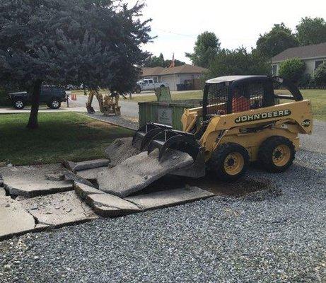 Driveway Removal