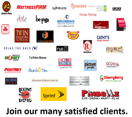 Join our many satisfied clients!