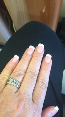 I love them!  The nails grow out so naturally. Amy and Si are wonderful people. I am so relaxed when I visit. Best pedicure around!