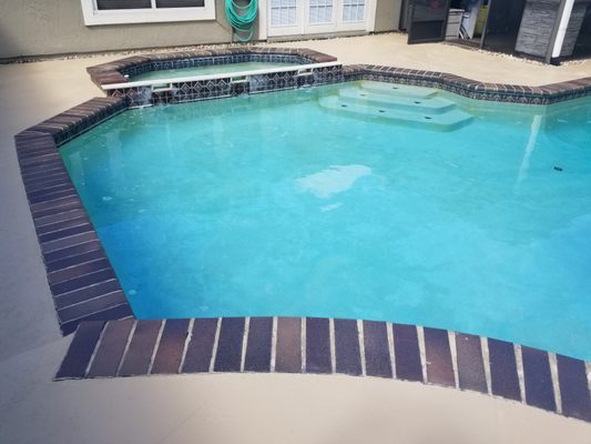 Pool deck restoration