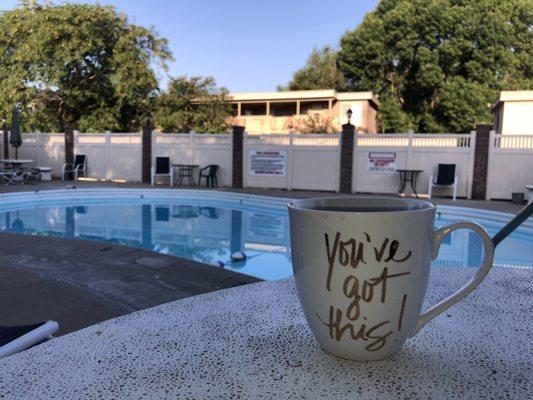 Pool at Countyshire Apts managed by Cherry Hill co.