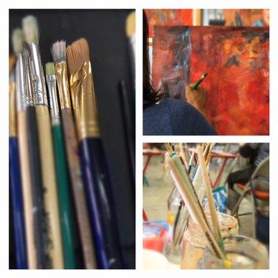 Painting and/or drawing class supervised by professional artists for 35$