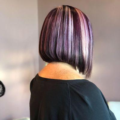 Gorgeous color and cut by Megan!