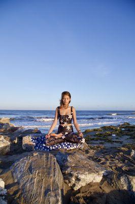 Yoga Photography - Beach Photoshoot