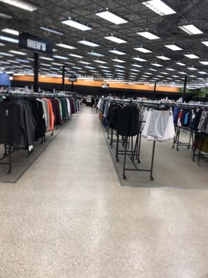 Clean store, well organized for a discount store