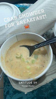 Crab chowder