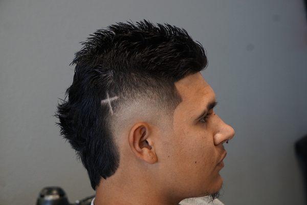 Mohawk fade