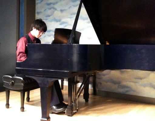 Playing in recitals is not required but most students who participate enjoy them.