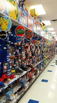 Boys party aisle!