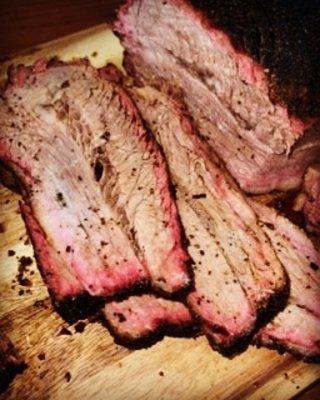 Our slow-smoked brisket