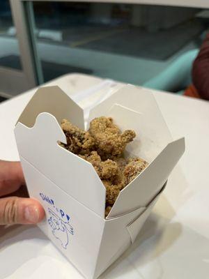 Popcorn chicken