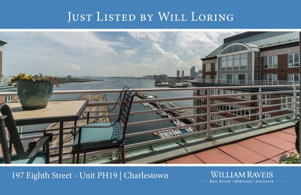 Gorgeous Charlestown penthouse listed & sold by Will Loring.