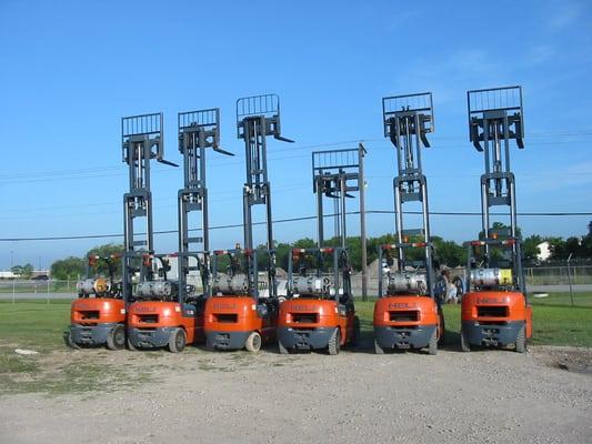 New & used light forklifts for sale