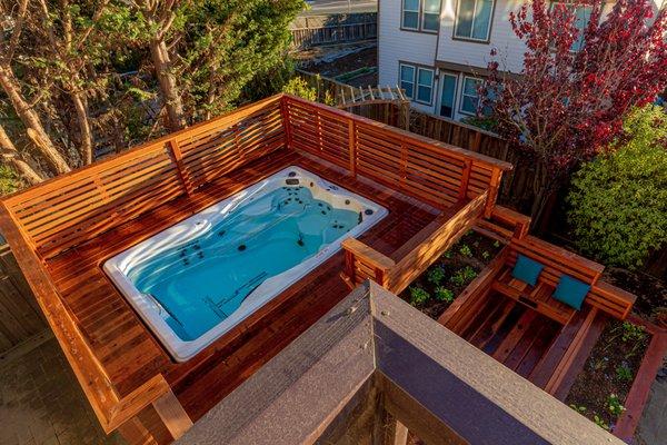 Deck Spa, Point Richmond, CA.