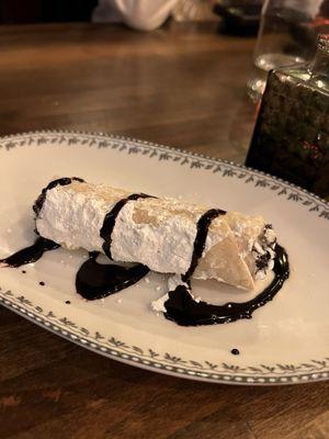 Chocolate Dipped Cannoli