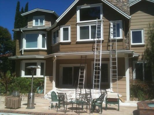 Planning & Preparation are necessary to complete a quality painting job.