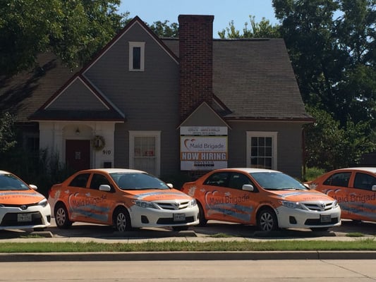 Maid Brigade's office in Plano