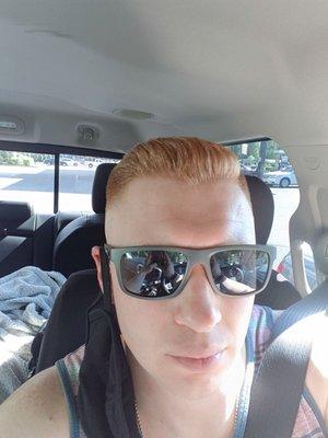 Fresh cut from Rainier Barber and Styling!