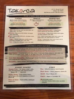 Menu!