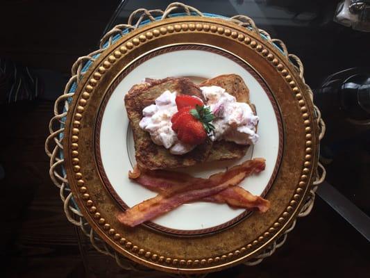 Strawberry French Toast!