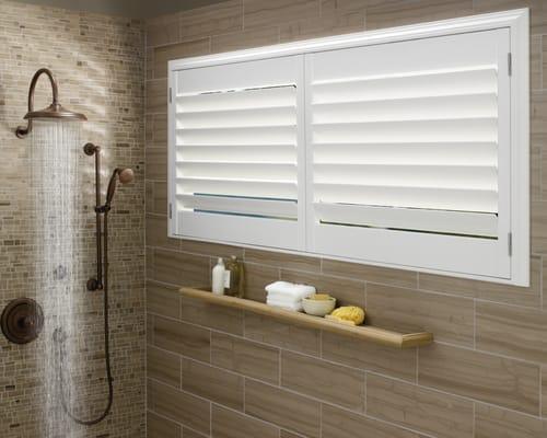 Palm Beach™ Shutters for the bathroom