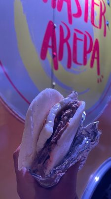 Steak Arepa