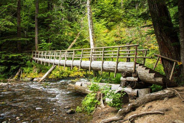 Bridge over the Greenwater River