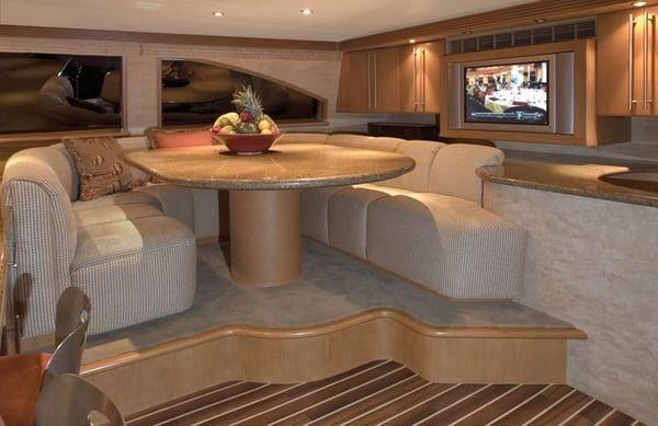 Custom Yacht Interior Design and Space Planning