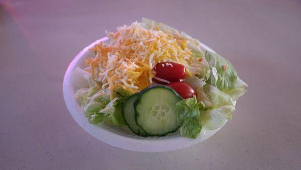 Salad with steak night