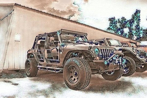 Enjoy Hilton Head Island in a Naked Jeep!